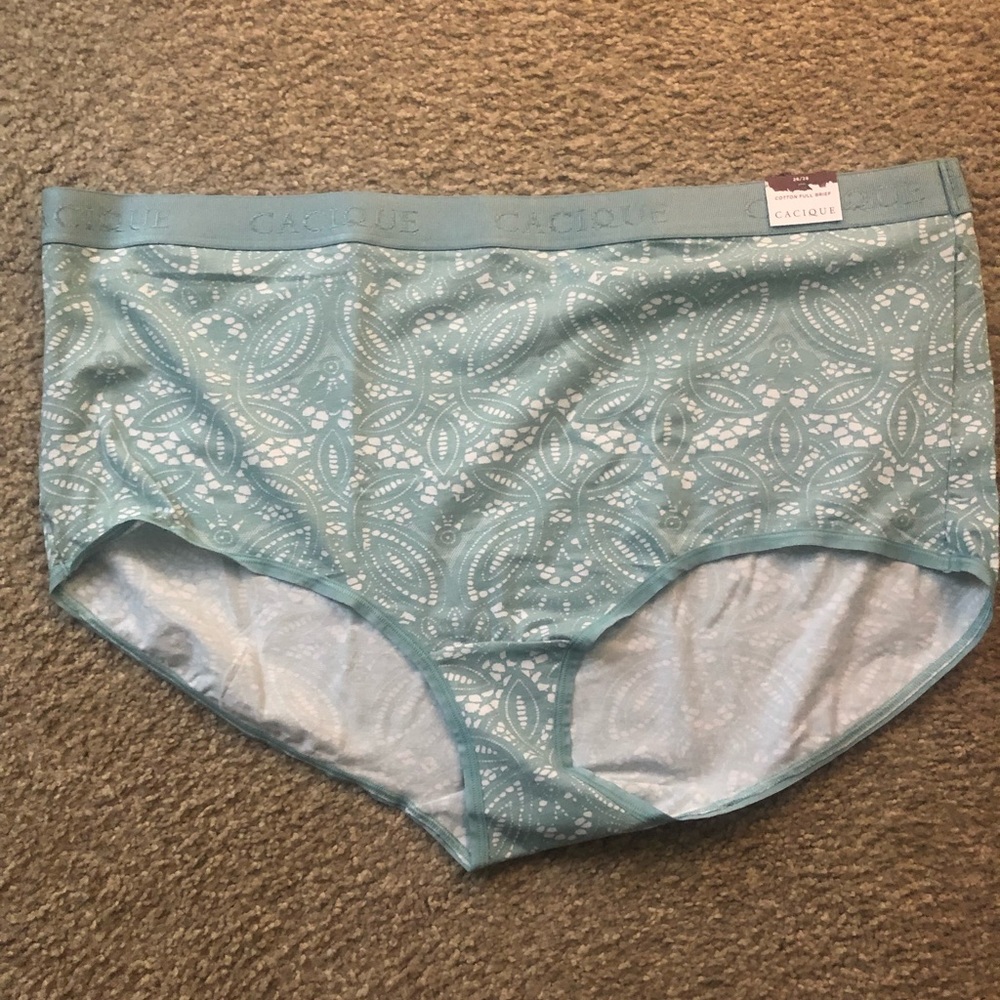 Lane Bryant Cacique Cotton Full Brief NWT 26/28